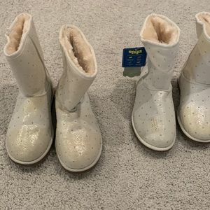 Girls boots lined with fur 13 and 1